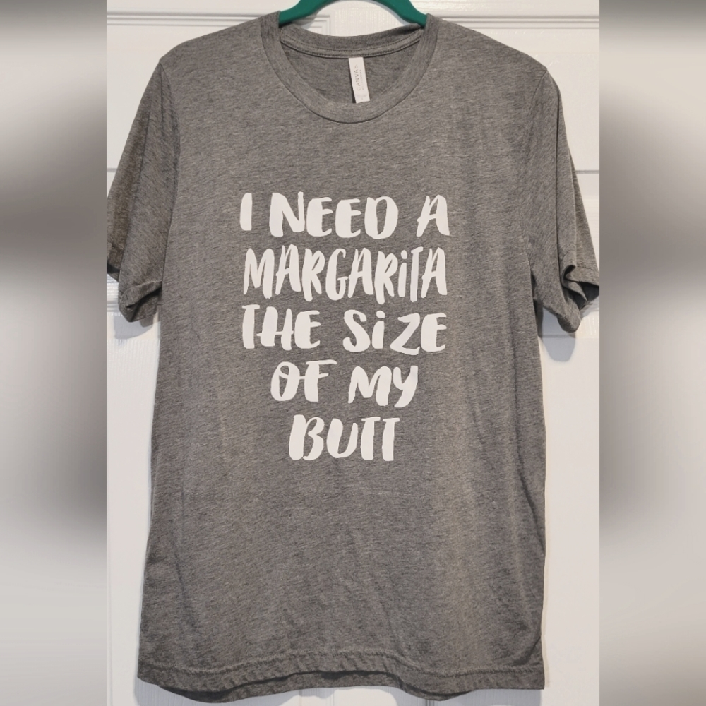 Funny Grey Bella Canvas T-shirt
